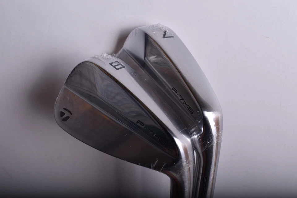 NEW TAYLORMADE P7MB BLADE IRON SET 4-PW GOLF CLUBS SHAFT STEEL OR GRAPHITE - Image 3 of 4
