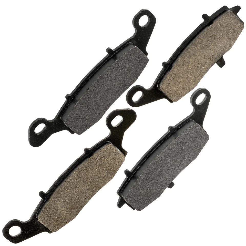 Pastilhas de freio dianteiras e traseiras Caltric para Kawasaki Vulcan 900 VN900 personalizadas 2007-2019 - Imagem 4 de 4