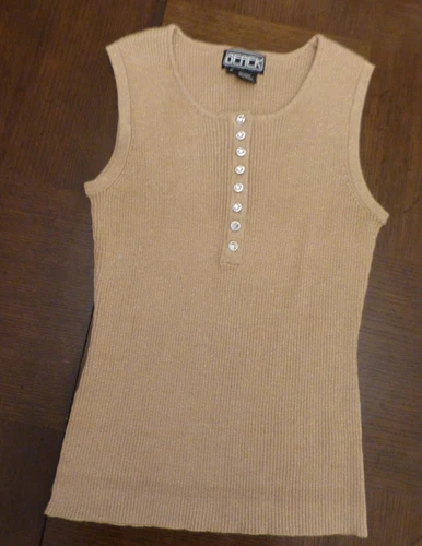 Women's Tank Sweater Size S  BEREK2 by TAKAKO SAKON