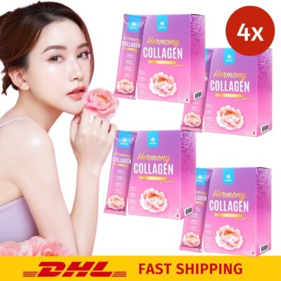 4x Mana Hermony Collagen Premium Beauty Clear Skin Deep Nourish Increase Youth