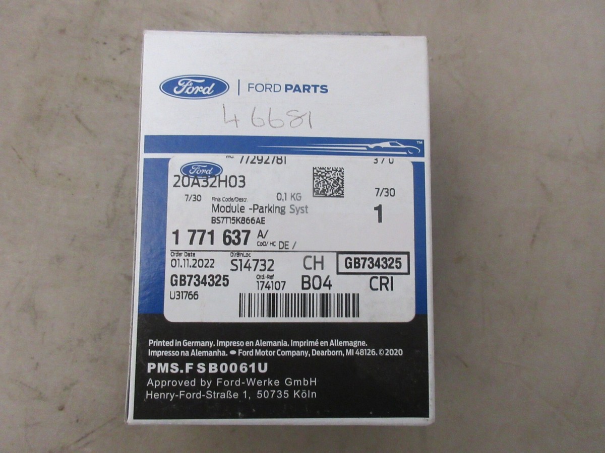 Genuine Ford MONDEO S-MAX/GALAXY PARKING AID SYSTEM MODULE 1771637 