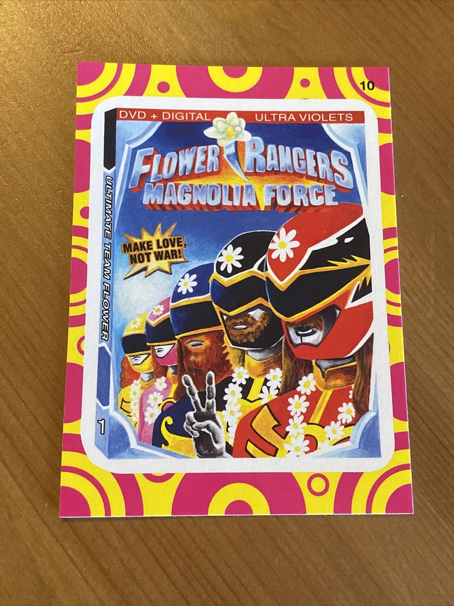 2014 Topps Wacky Packages Series 1 Terrible TV #10 Flower Rangers