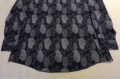 MURANO Collezione Long Sleeve Navy and White Color Shirt Size: 3XT TALL MEN - Picture 10 of 12