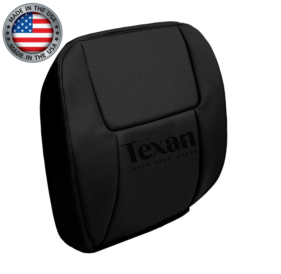 Pontiac Torrent 2006, 2007 parte inferior del conductor cuero cubierta de asiento de repuesto negro Foto 2 de 4