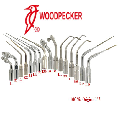Woodpecker Dental Ultrasonic Scaler Tips Endo Root Canal E1 E2 E3 E4 E8 for EMS