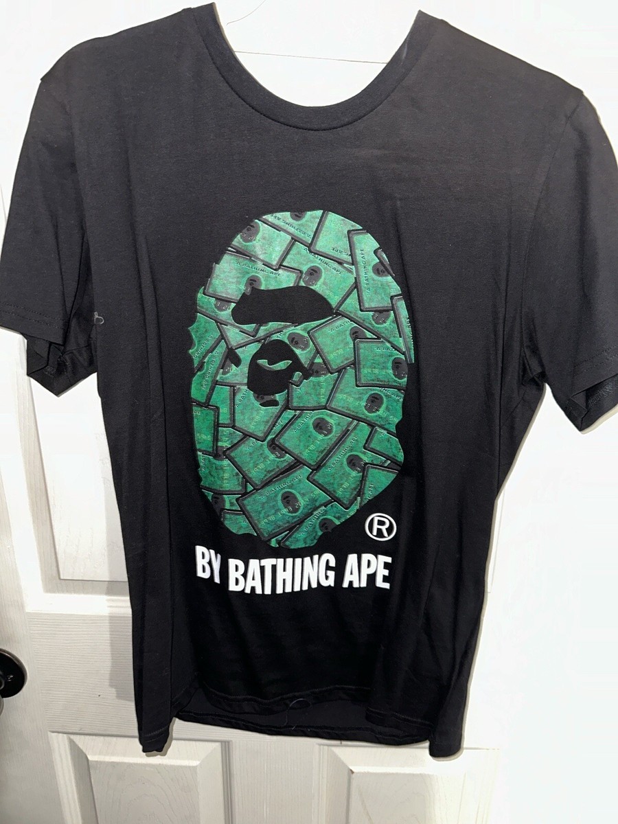 bathing ape Money t shirt Large | eBay