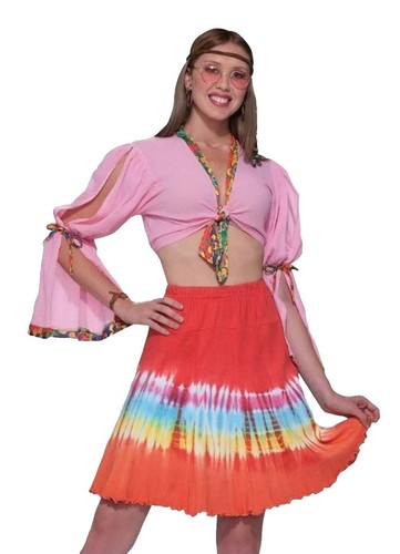 Bell Bottoms For Women Forum Novelties Women's 60's Hippie Flower - Main Image