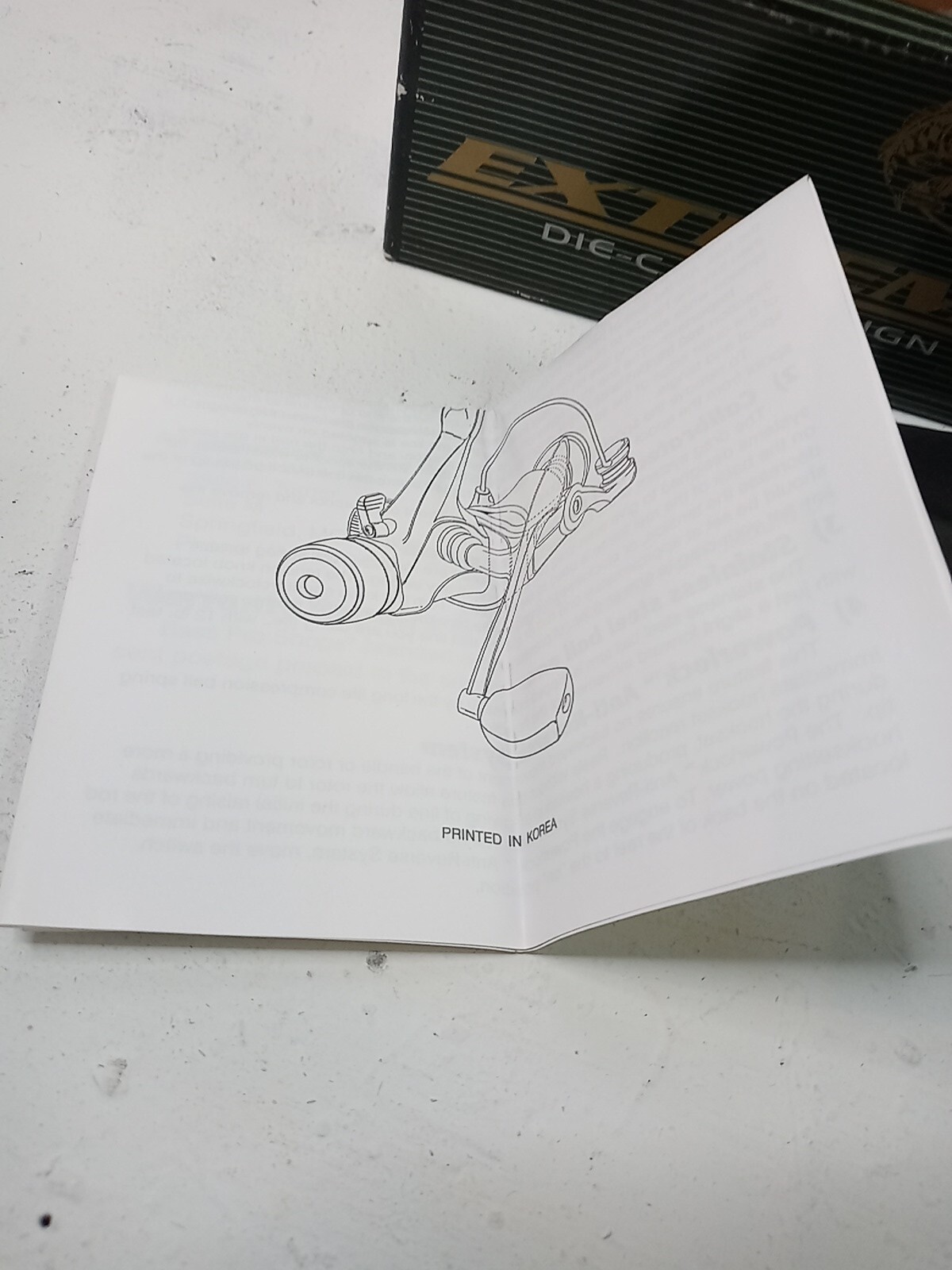 BASS PRO SHOPS EXTREME EX30RS SPINNING REEL BOX