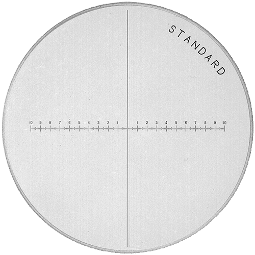 Peak 1975 Messlupe Lupe, 7x mit 0,1mm Skala - Bild 3 von 4