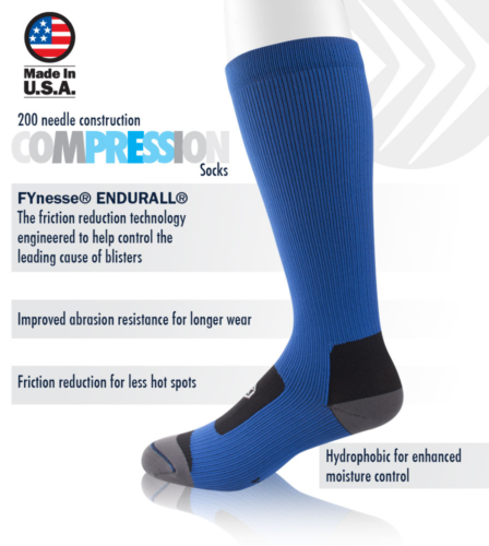Aero Tech Compression Socks - 12 Inch - Picture 11 of 30