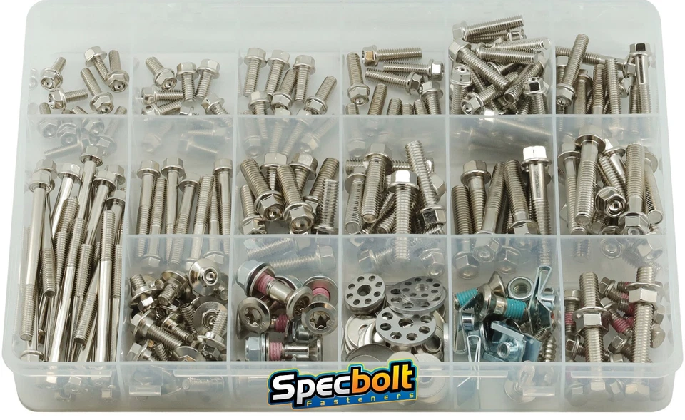 KIT DE PERNOS DE NÍQUEL SPEC BETA 4 TIEMPOS RR X-PRO 4T RS & RR-S 350 390 430 450 480 500 Foto 2 de 2