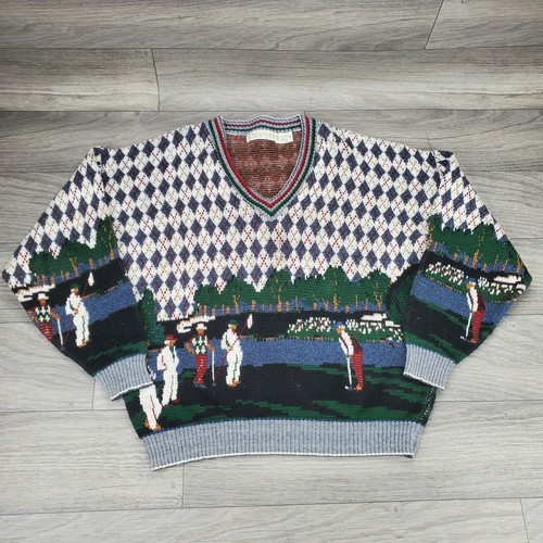 XL Golf USA Made Knit Sweater | eBay