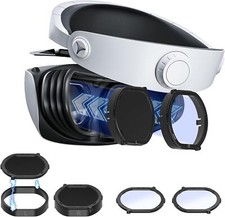 For Sony PS VR 2 Magnetic Lens Covers w/Blue Light Quick Release Lens Protection