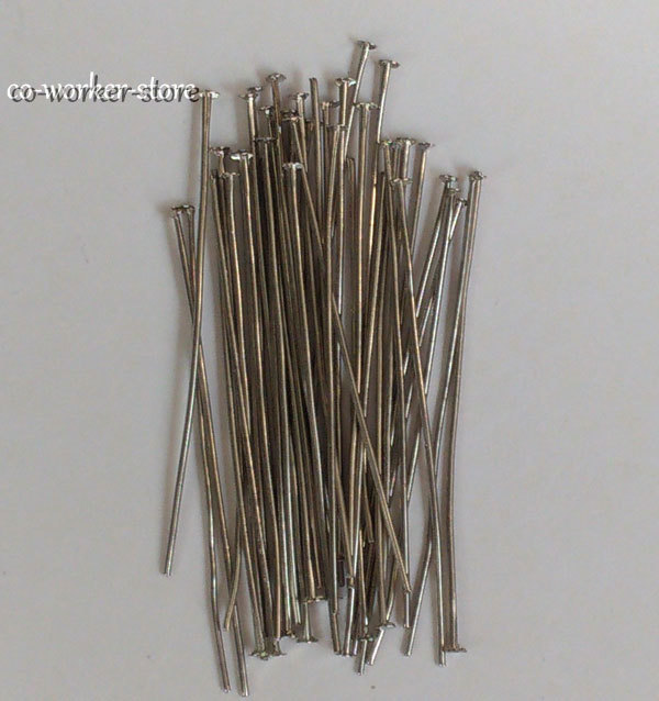 500pcs variations color DIY head pin eye pin crafts Iron jewelry ...