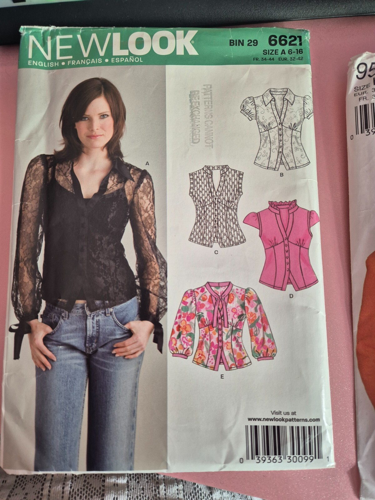 Sewing Pattern - New Look 6621