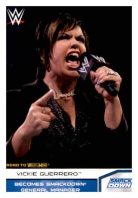 Vickie Guerrero 2014 Topps Road To Wrestlemania Card #26