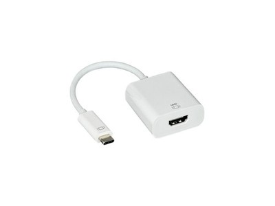 Nippon Labs 4K@60Hz USB 3.1 Type-C to HDMI Adapter, 30UC-CHDMI-4K60 White Type-C