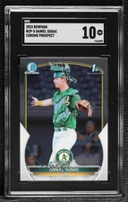2023 Bowman Chrome Prospects Daniel Susac #BCP-5 SGC 10 GEM 14dq