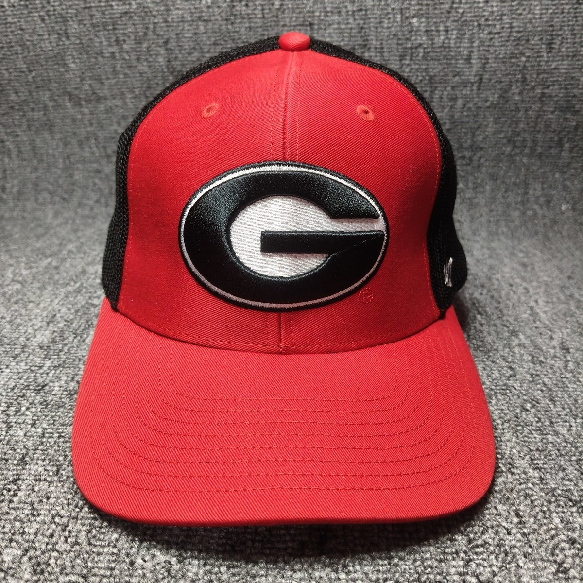 '47 Brand Georgia Bulldogs NCAA Red Black Trucker Hat