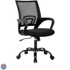 Ergonomic Office Chair Home Desk Chair Task Mesh Computer Chair Gaming with B...