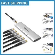 Fast-Connecting USB Type-C Hub with 4K Support  Power Delivery Compatibility