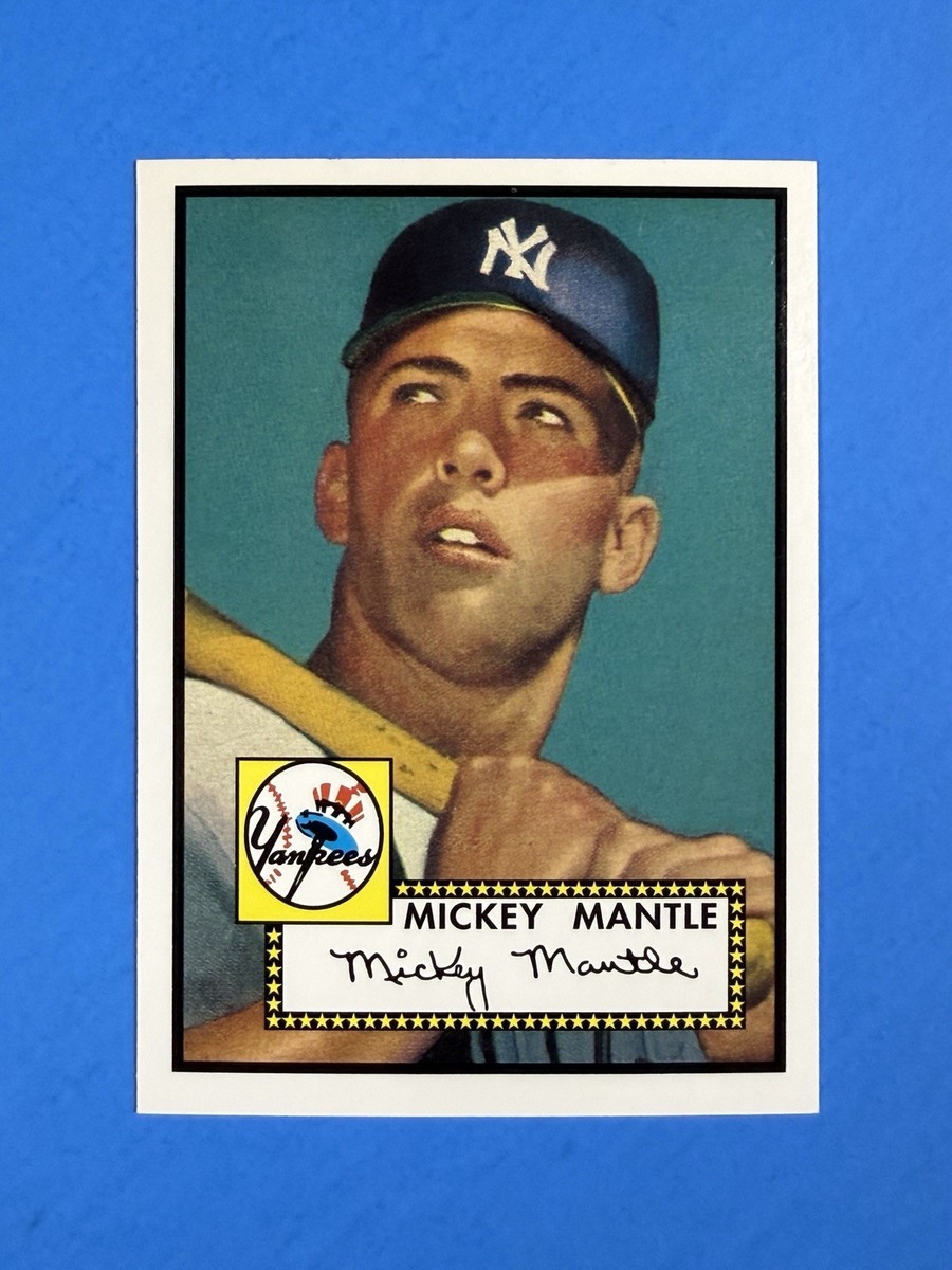 miracleマントルピース MICKEY MANTLE ~ 1996 Topps Sweepstakes Insert Card *1952 Topps