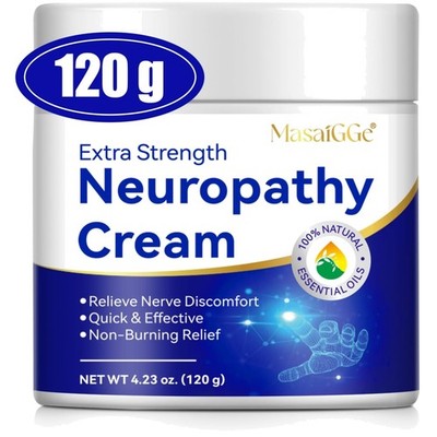 Neuropathie Creme Nervenschmerzen Relief Massage Füße Beine Hände 120g 1 Stück