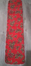 Christmas Holly Table Runner