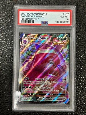 Gengar VMAX 157/264 Swsh08: Fusion Strike Holo for sale online | eBay