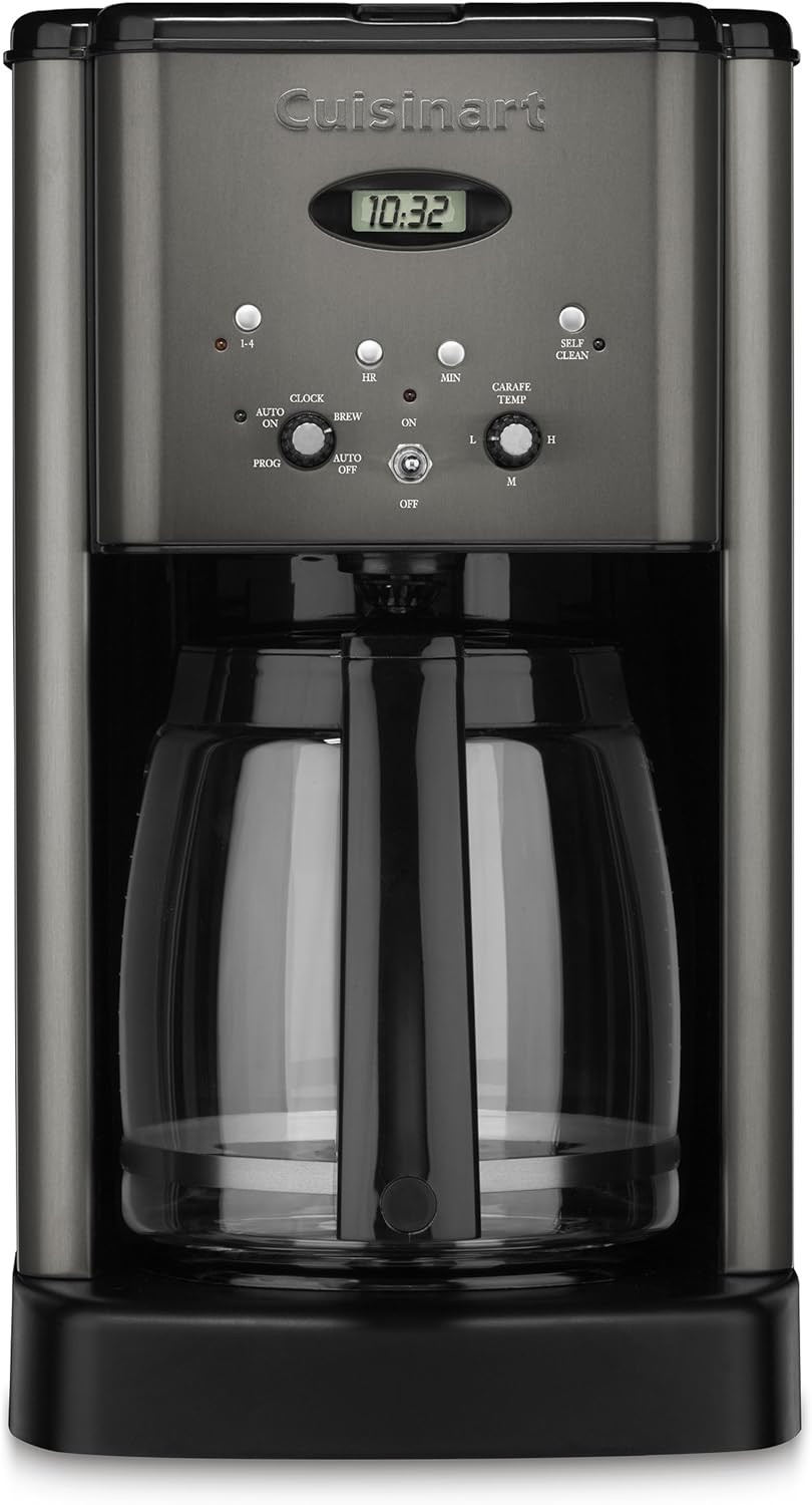 Coffee Maker, Black Stainless Steel, Dcc-120