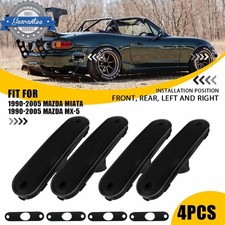 4X Smoked Lens Side Marker Signal Light Reflector For 1990-2005 Mazda Miata MX-5