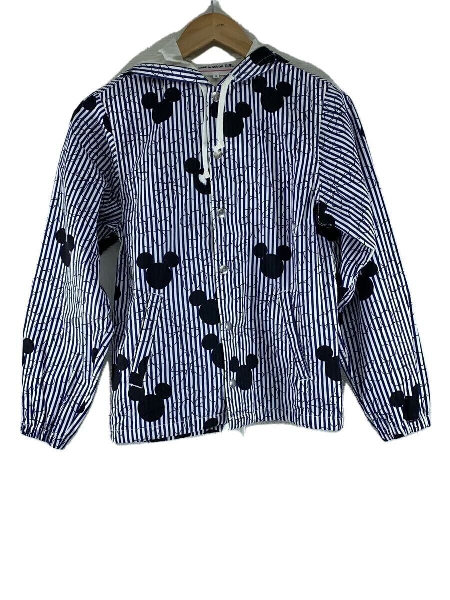 COMME des GARCONS altra giacca S cotone righe navy NY J001 usata