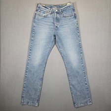 New Levis 501 Jeans Womens 30x32 Blue Original Straight Premium Button Fly Denim