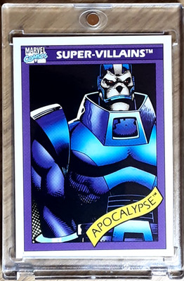 1990 Marvel Universe Card 80 APOCALYPSE.