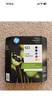 GENUINE HP 923 5-PACK 2 Black, Cyan, Magenta, Yellow Ink Cartridges Exp 10/2026