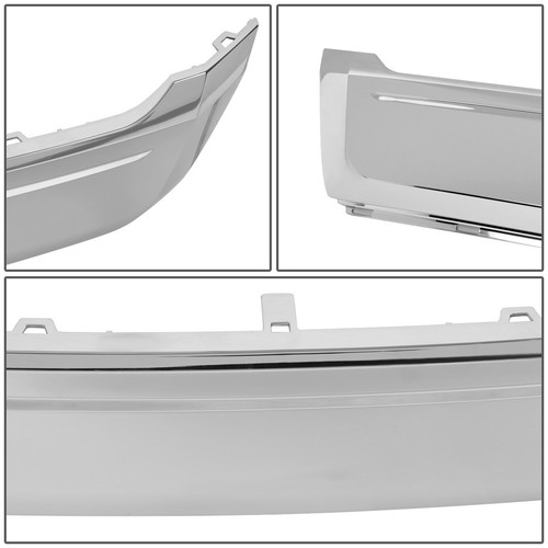 FACTORY STYLE FRONT HOOD LOWER GRILLE MOULDING REPLACE FOR 2011-2014 FORD EDGE - Picture 3 of 7
