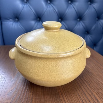 Denby Ode Auflaufform mit Deckel 4 Pints senfgelb MCM