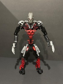 LEGO 8764 VEZON & FENRAKK Bionicle building set Custom FIGURE INCOMPLETE!