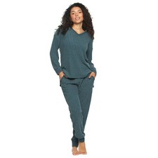 Felina - Serena V-Neck Top  Jogger Lounge Set  2-Piece Ultra-Soft