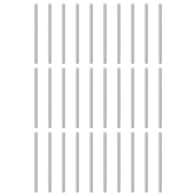 50pcs Dowel Pins M2(2mm) x 42mm Stainless Steel Shelf Support Peg Pin Rod
