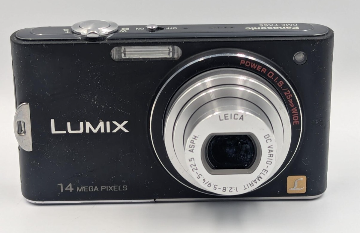 Panasonic LUMIX DMC- FX66 14.1 MP Compact Digital Camera - SPARES