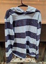 JCREW CREWCUTS KIDS BOYS DARK BLUE LIGHT BLUE LIGHT SWEATSHIRT SIZE LARGE 10-11