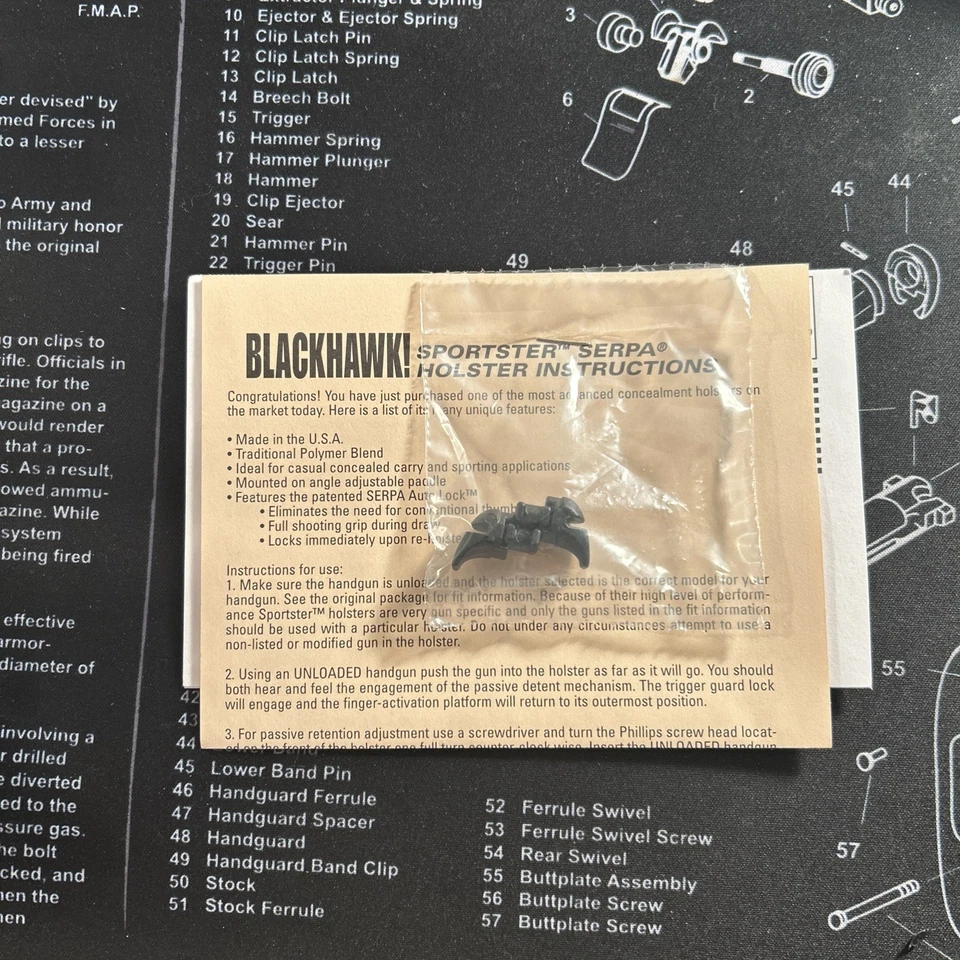 BLACKHAWK SERPA CONCEALMENT HOLSTER S&W J FRAME BLACK-LEFT HANDED 413520BK-L - Image 4 of 4