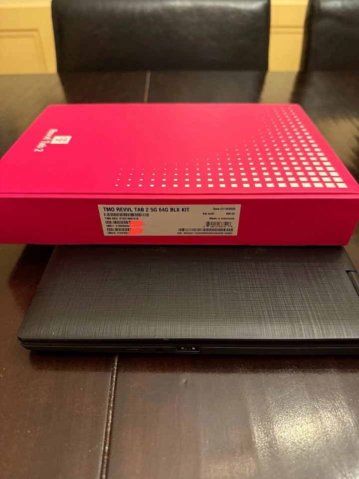 T-Mobile Revvl Tab 2 5G 64GB Android Tablet Black Cellular WIFI SEALED NEW BOX - Image 3 of 3