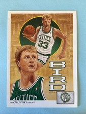 1991 Upper Deck Boston Celtics Checklist Larry Bird Card #77
