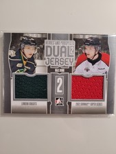 2014 ITG Heroes And Prospects Dual Jersey 2 Max Domi Silver Version 1 Of 40