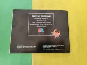 Nintendo NES Abadox Deadly Inner War - ORIGINAL  Instruction Manual Only 