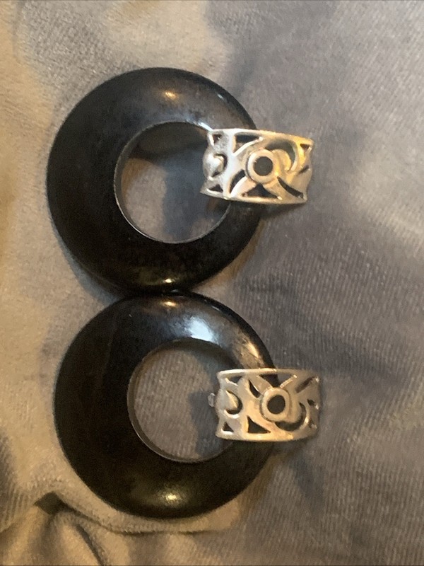 Vintage 925 Stamped Clip On Earrings