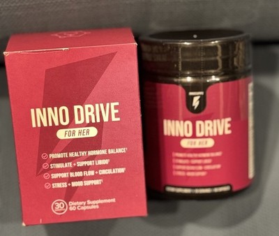 InnoSupps Inno Drive For Her Libido Support 60 Capsules NWB Exp. 04/2026
