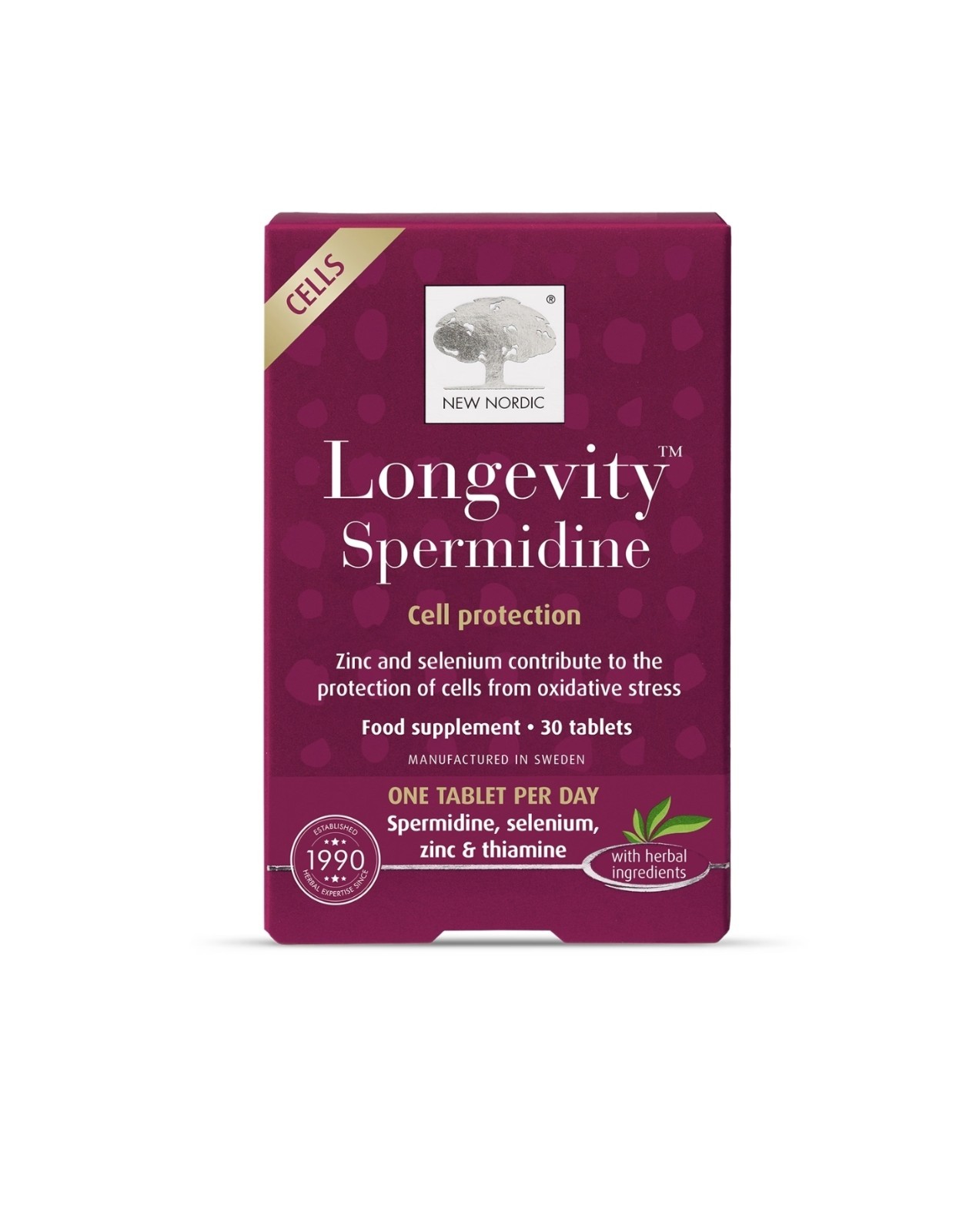 New Nordic Longevity Cell Protection 30 Tablets - Image 3
